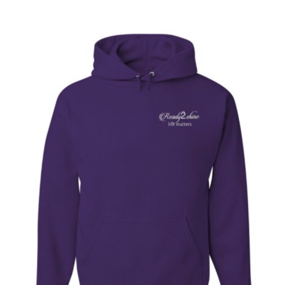 Ready2shine life matters hoodie sweater
